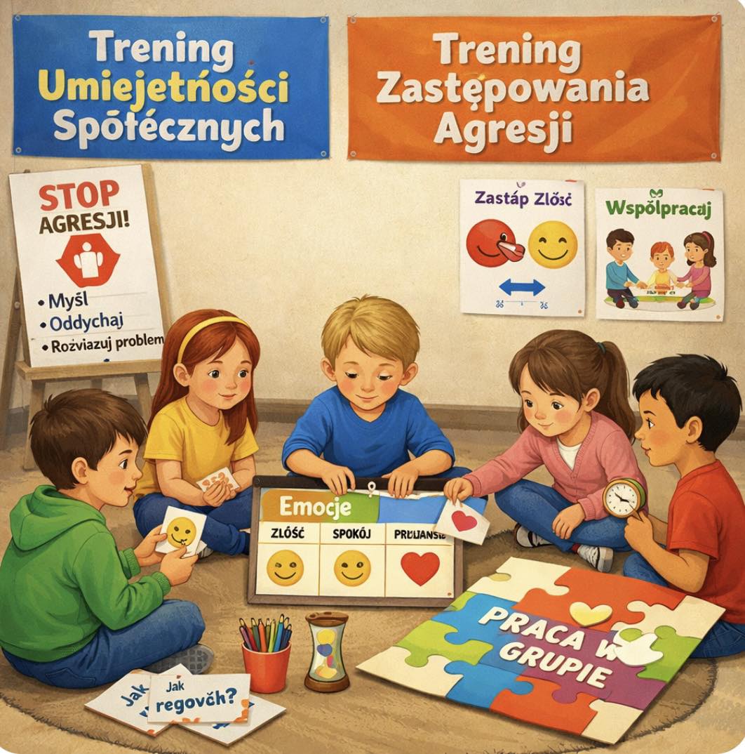 Trening Zastępowania Agresji i Trening Umiejętności Społecznych
